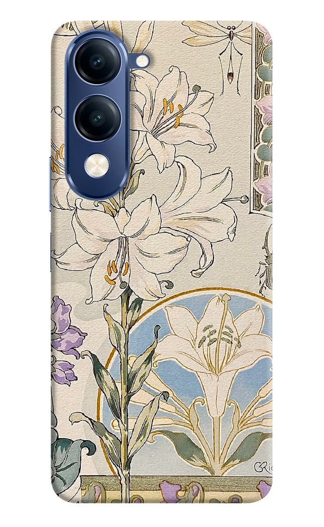 White Lily Vivo T4 Lite 5G Hard Case Back Cover by Casekaro