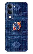 Koi Blue Vivo T4 Lite 5G Hard Case Back Cover by Casekaro