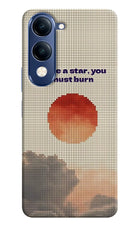 Pixel Sun Vivo T4 Lite 5G Hard Case Back Cover by Casekaro