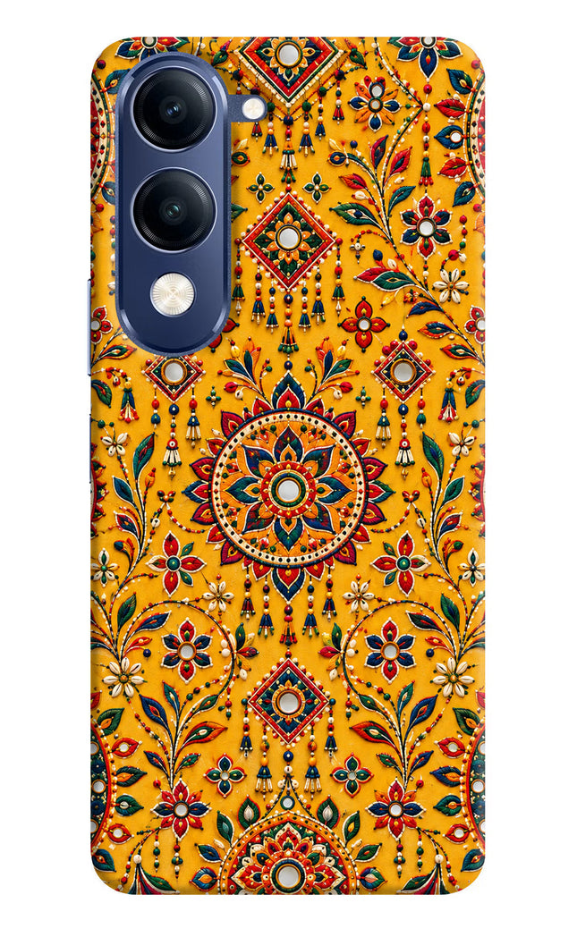 Sunlit Aura Vivo T4 Lite 5G Hard Case Back Cover by Casekaro