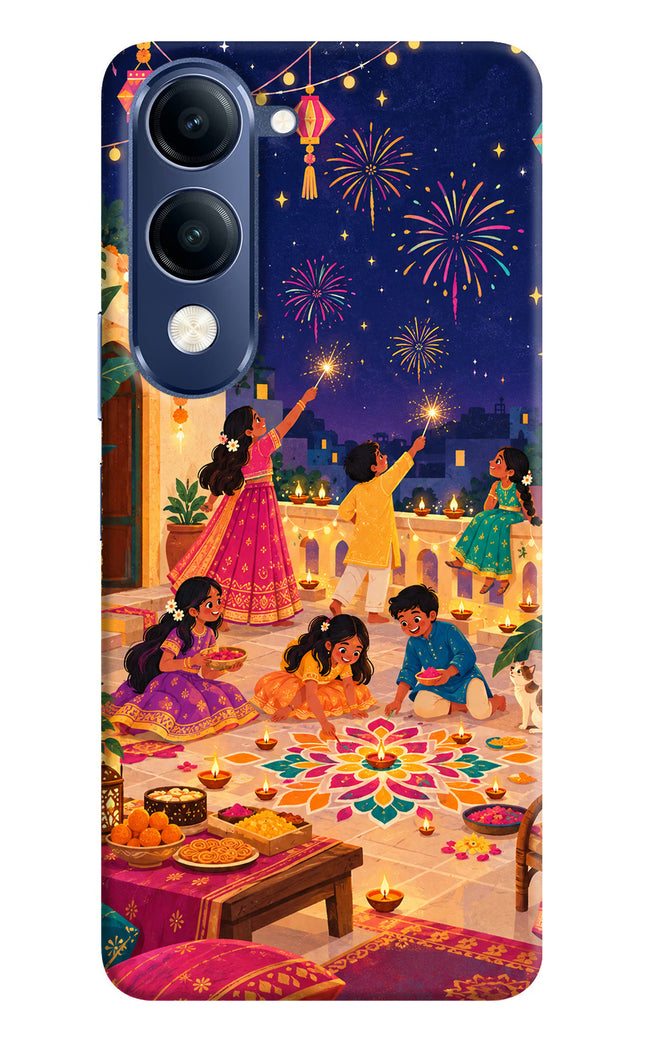 Diwali Night Vivo T4 Lite 5G Hard Case Back Cover by Casekaro