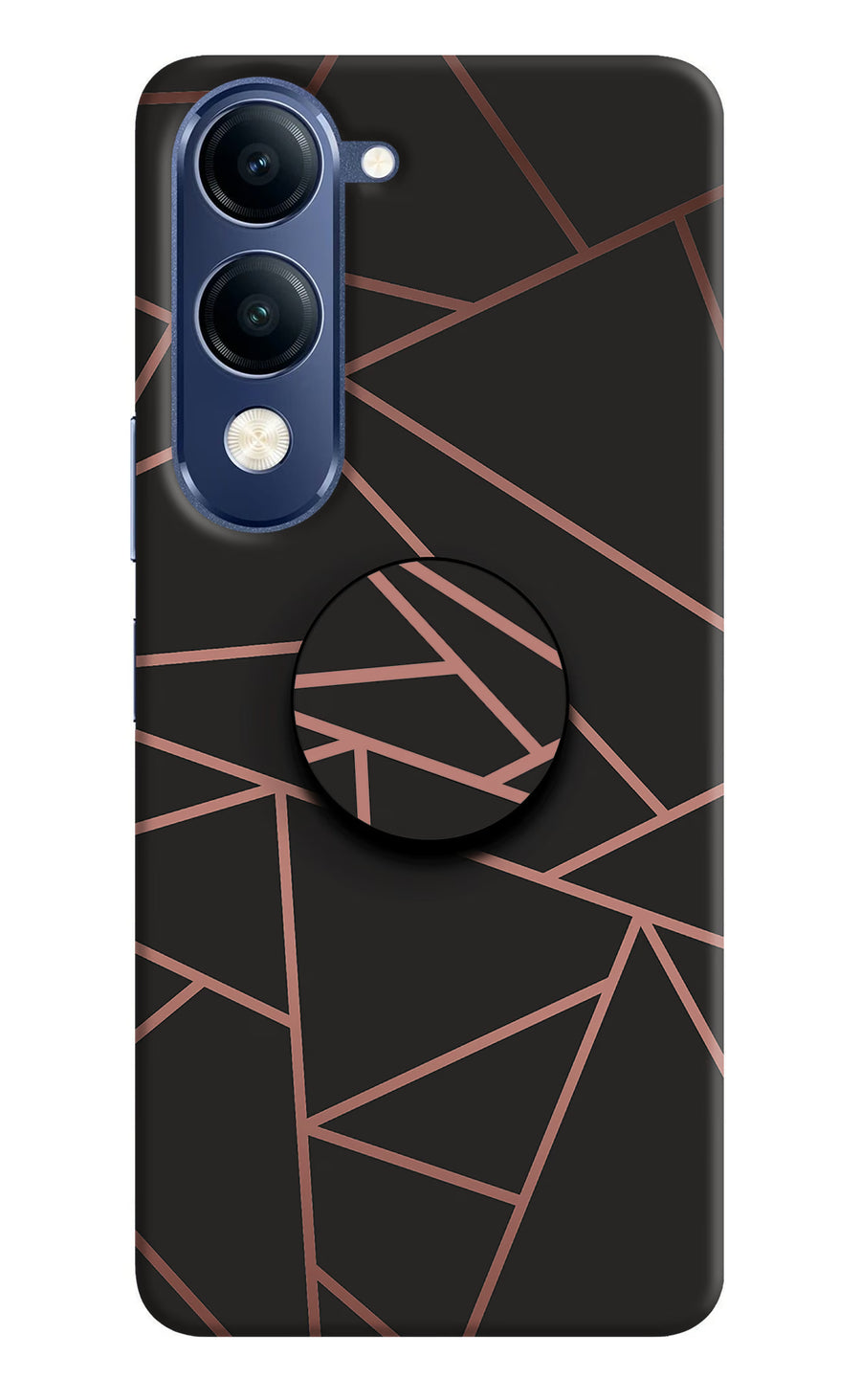 Geometric Pattern Vivo T4 Lite 5G Pop Case, Hard case