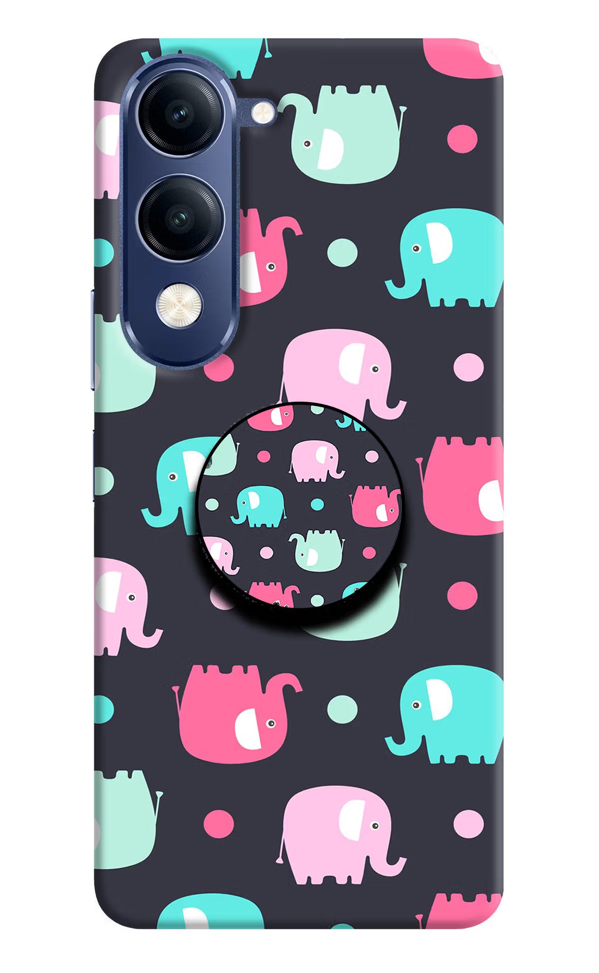 Baby Elephants Vivo T4 Lite 5G Pop Case
