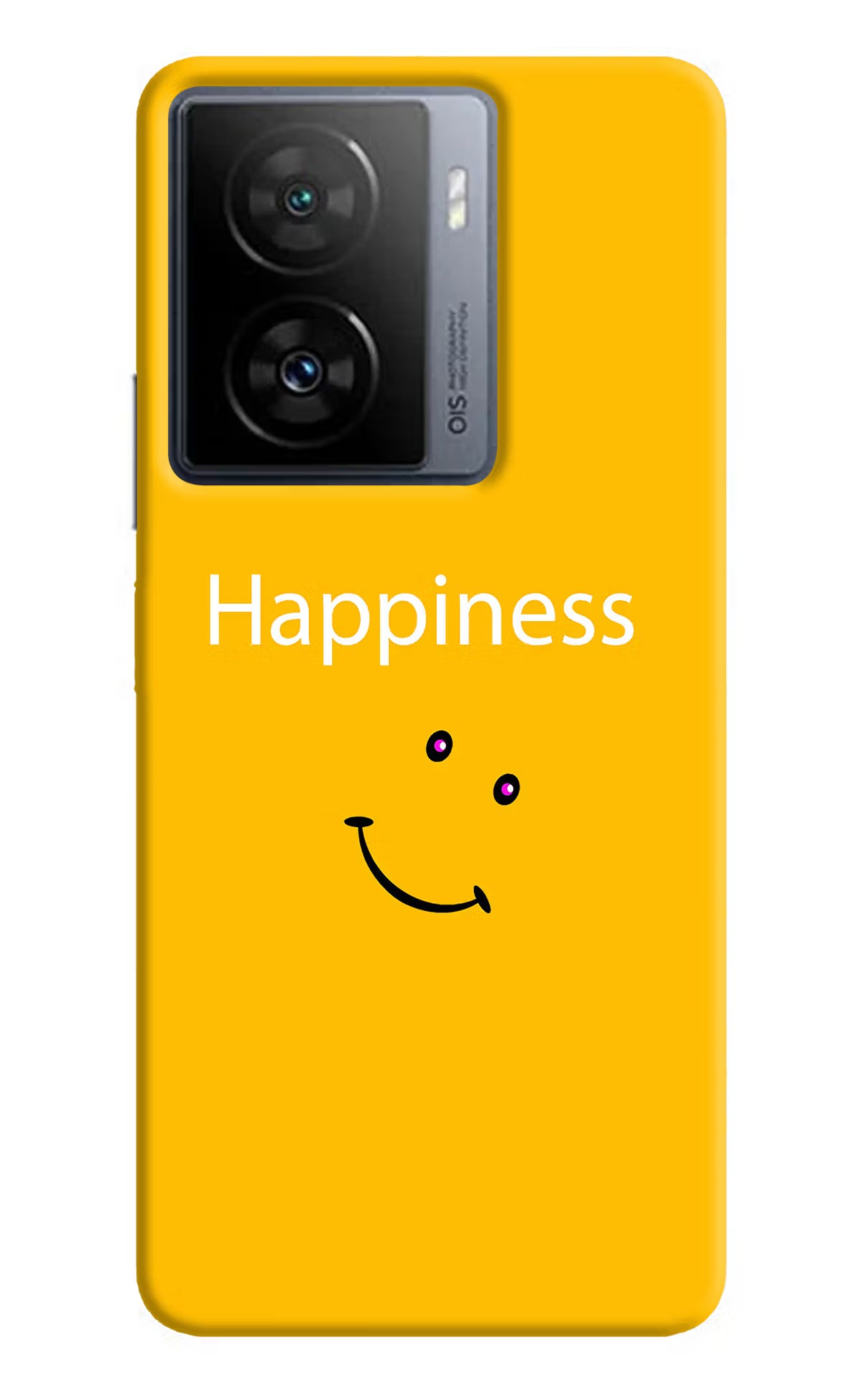 Happiness With Smiley iQOO Z7s 5G Back Cover