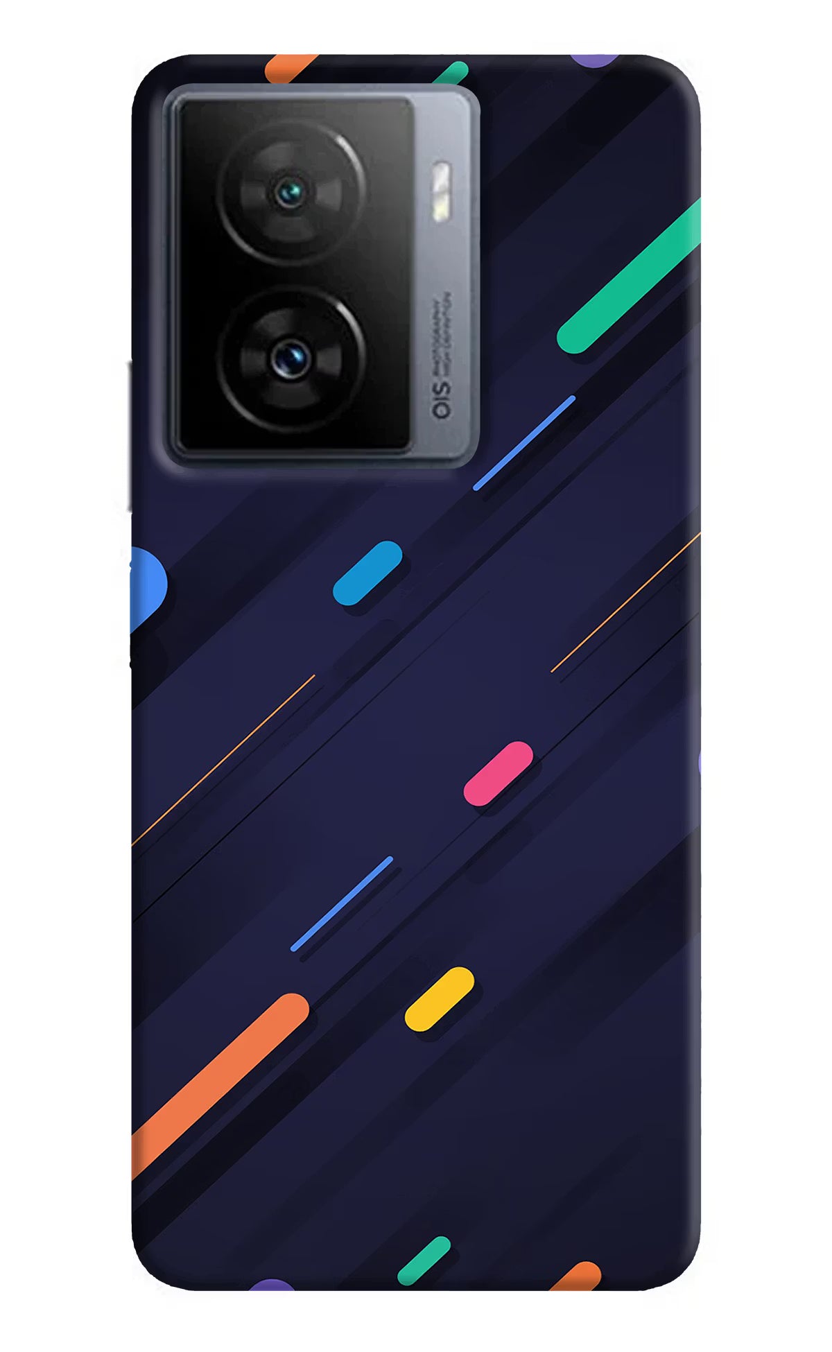 Abstract Design iQOO Z7s 5G Back Cover