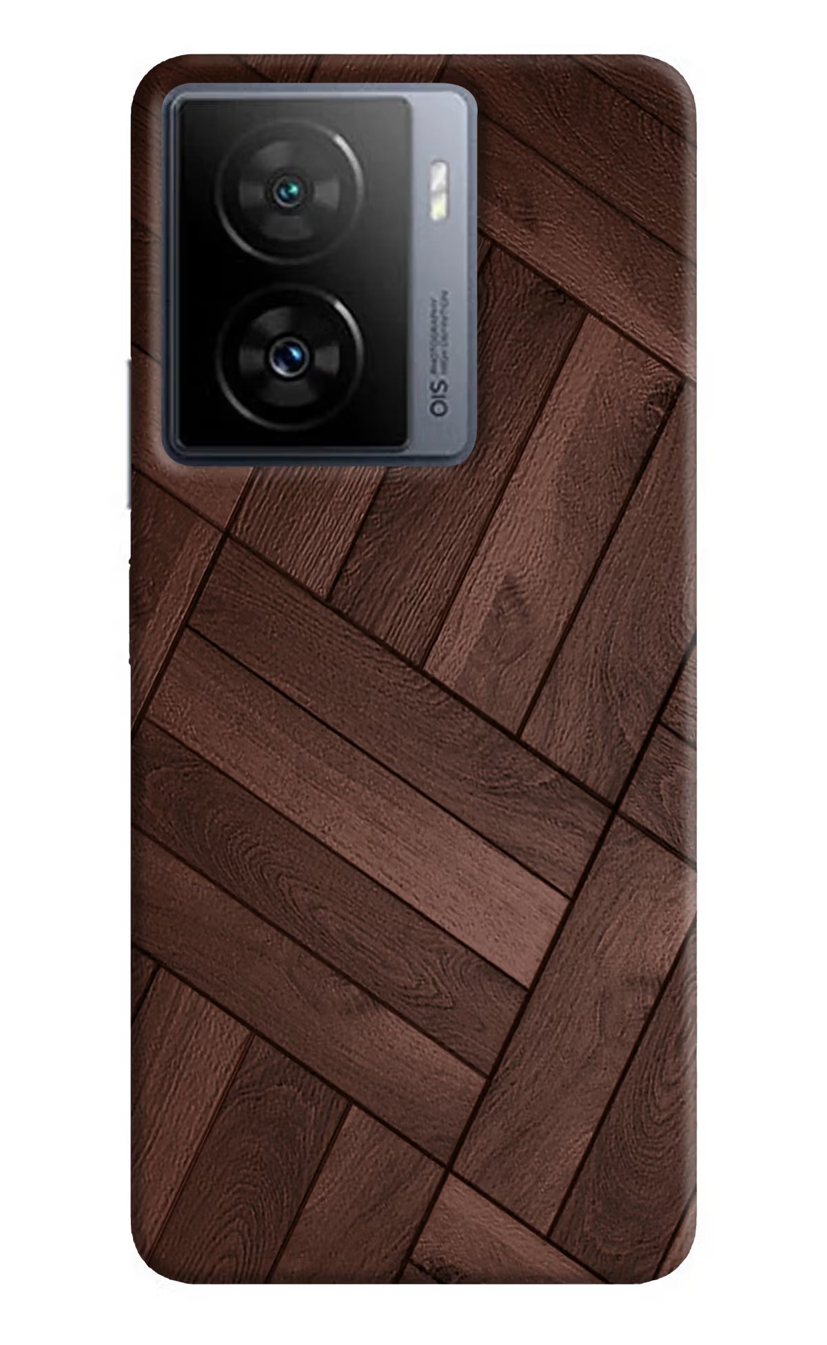 Wooden Texture Design iQOO Z7s 5G Back Cover