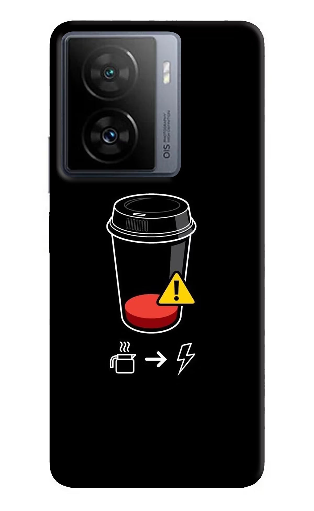 Coffee iQOO Z7s 5G Back Cover