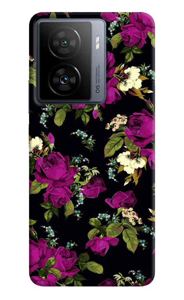 Flowers iQOO Z7s 5G Hard Case Back Cover by Casekaro