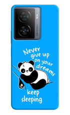 Keep Sleeping iQOO Z7s 5G Hard Case Back Cover by Casekaro