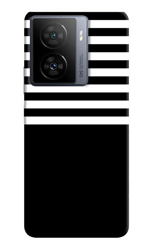 Black and White Print iQOO Z7s 5G Hard Case Back Cover by Casekaro
