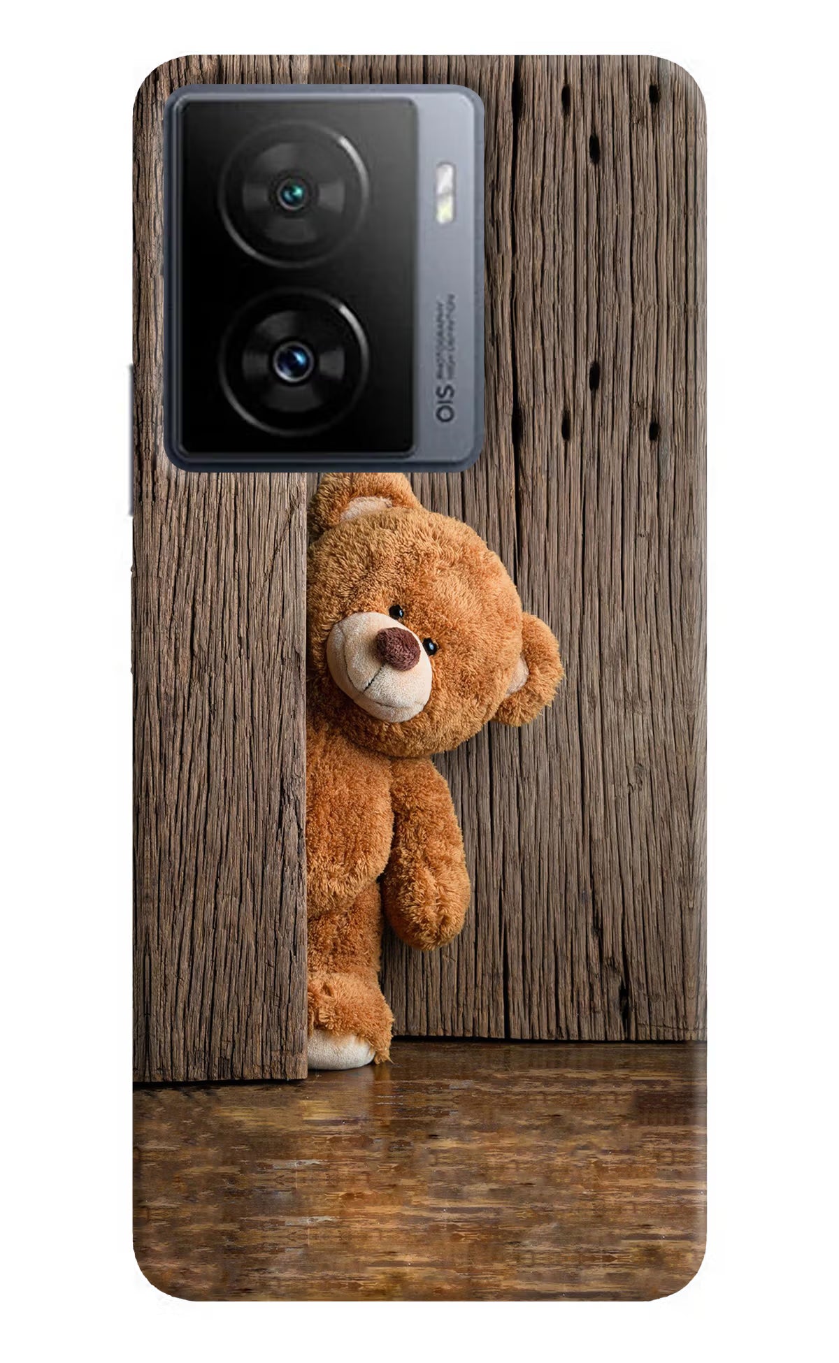 Teddy Wooden iQOO Z7s 5G Back Cover
