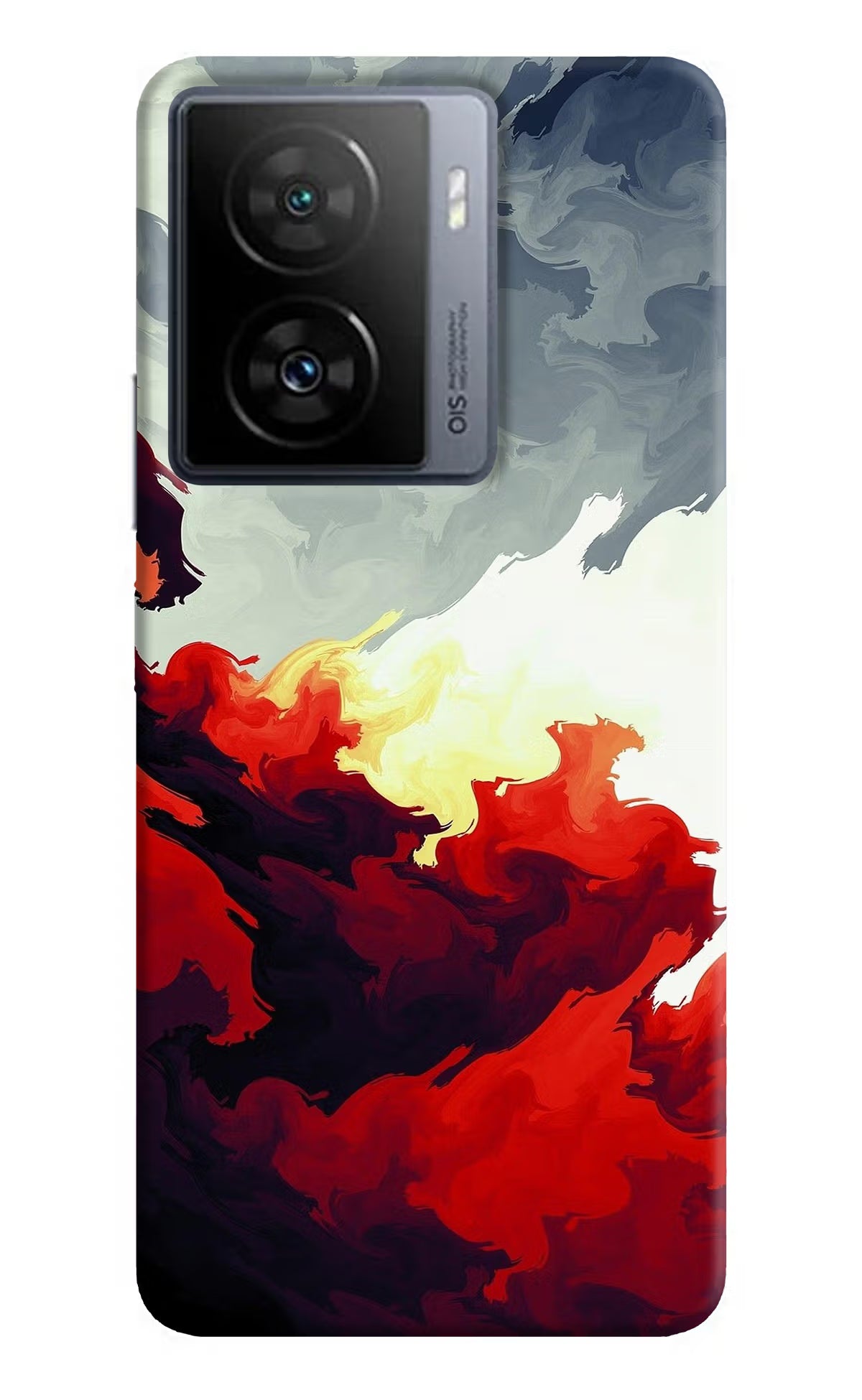 Fire Cloud iQOO Z7s 5G Back Cover