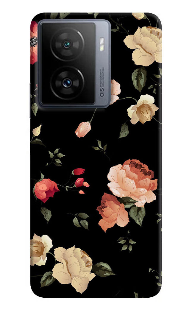 Flowers iQOO Z7s 5G Hard Case Back Cover by Casekaro