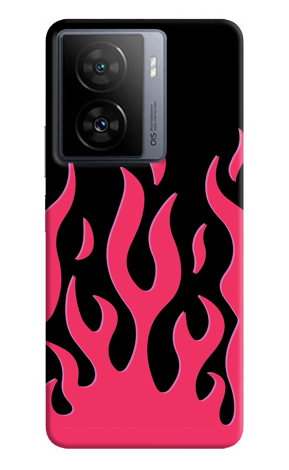 Fire Flames iQOO Z7s 5G Back Cover