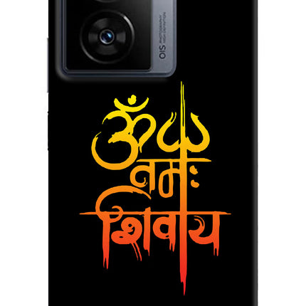 Om Namah Shivay iQOO Z7s 5G Hard Case Back Cover by Casekaro