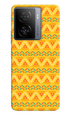 Tribal Pattern iQOO Z7s 5G Hard Case Back Cover by Casekaro