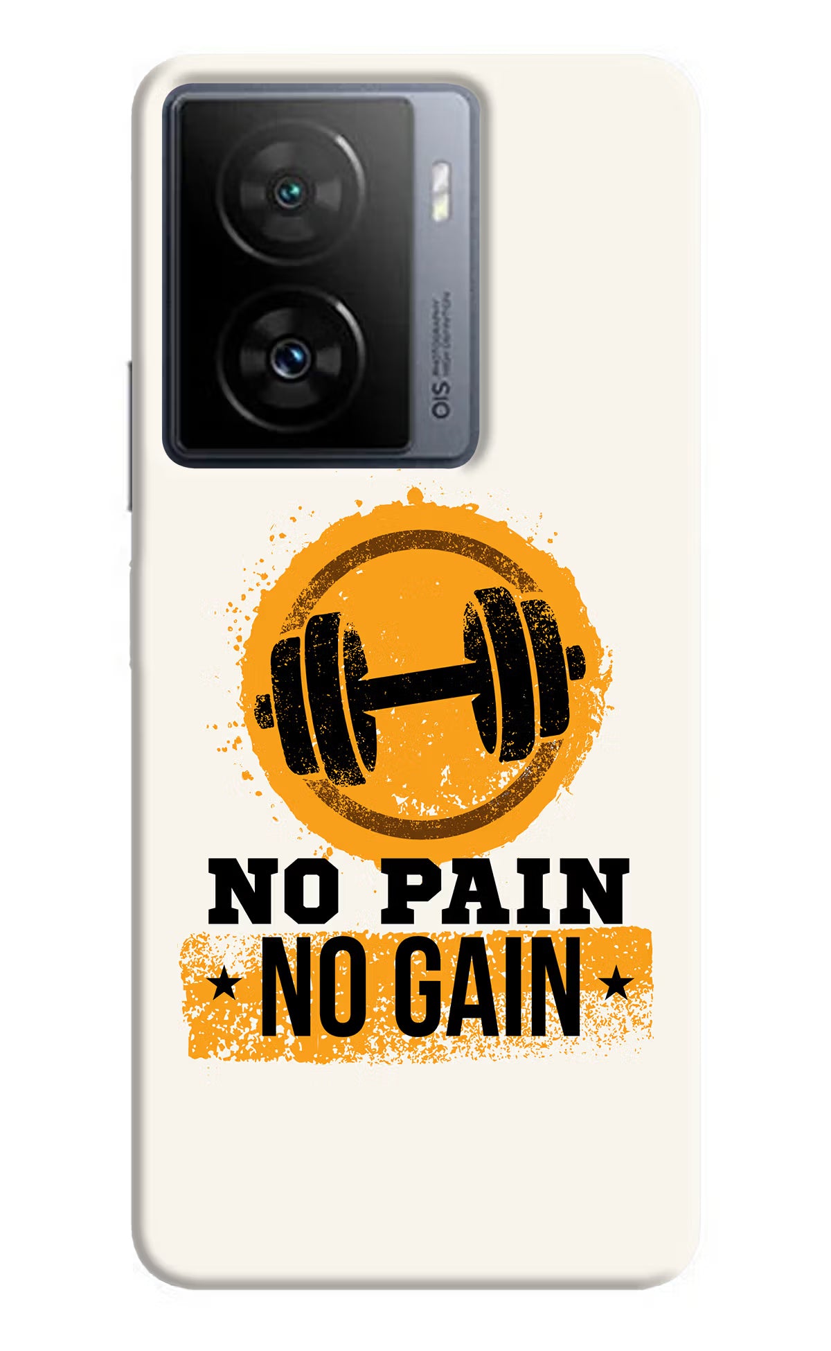 No Pain No Gain iQOO Z7s 5G Back Cover
