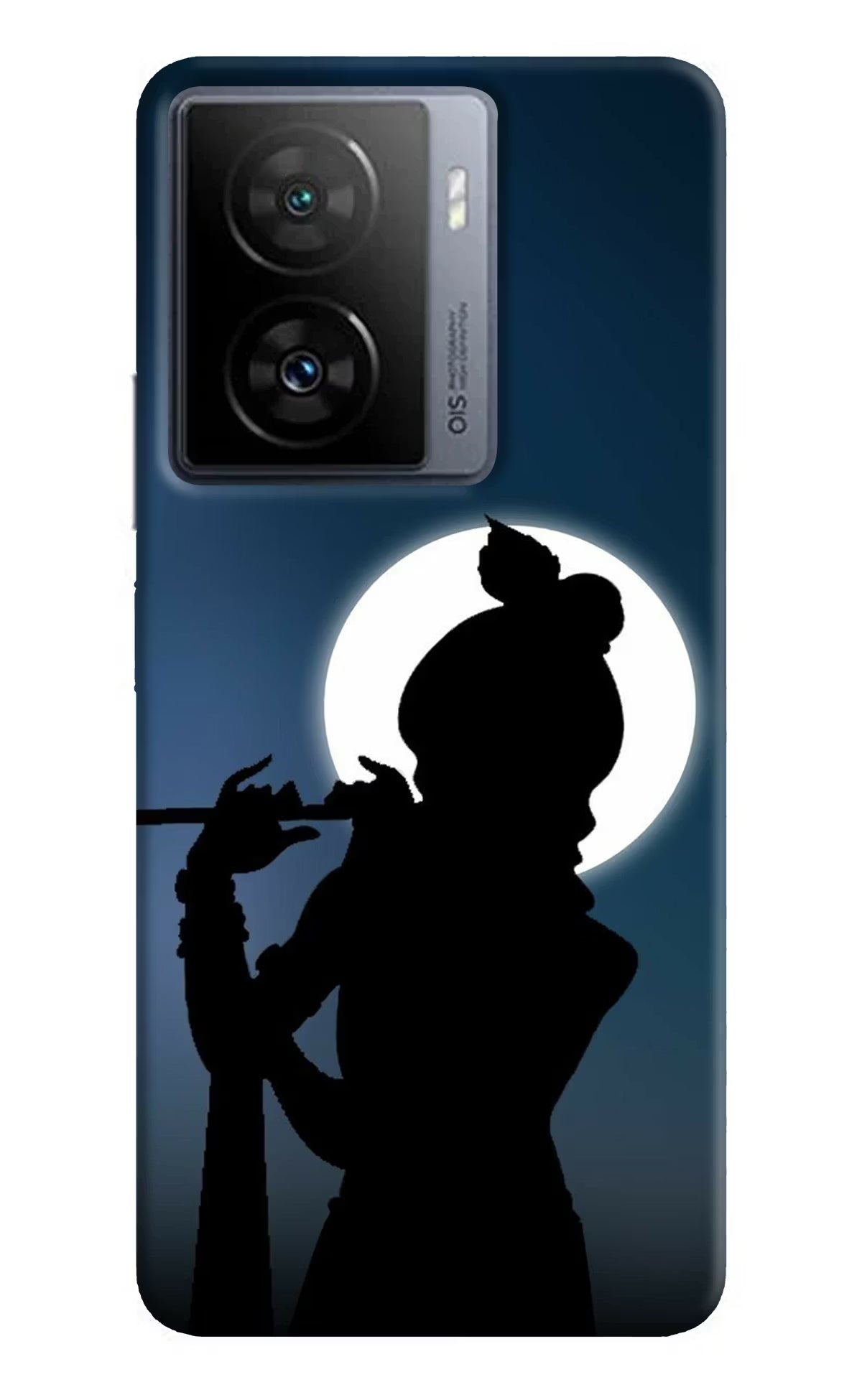 Shri Krishna Silhouette iQOO Z7s 5G Back Cover