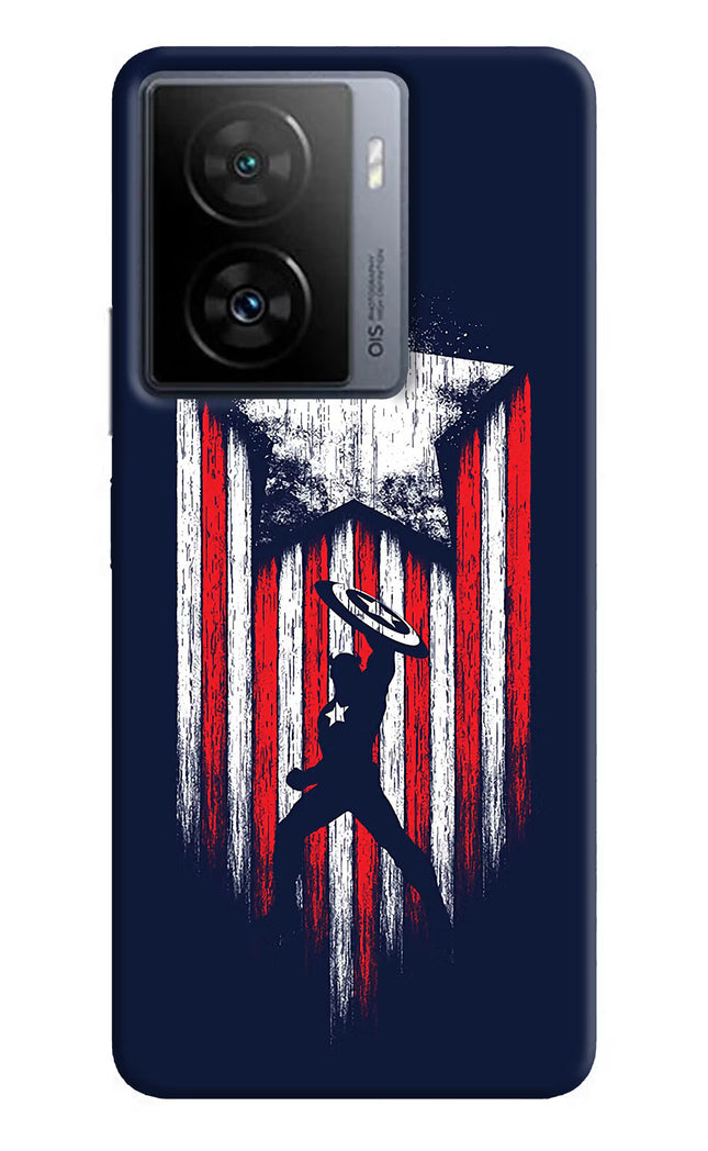 Captain America Marvel Art iQOO Z7s 5G Hard Case Back Cover by Casekaro