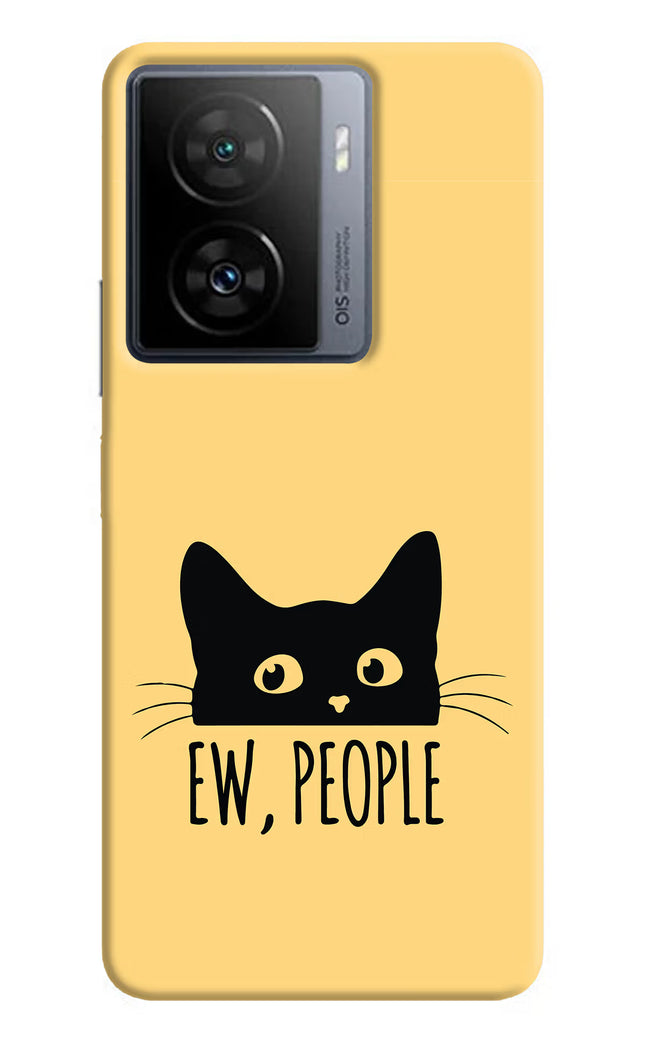 Ew People Catitude iQOO Z7s 5G Hard Case Back Cover by Casekaro
