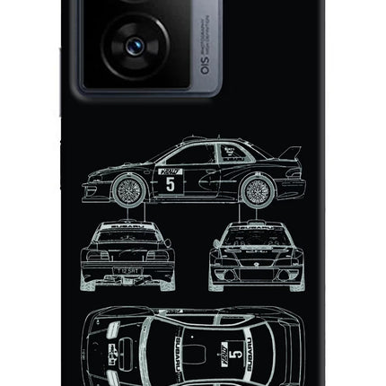 WRC'99 iQOO Z7s 5G Hard Case Back Cover by Casekaro