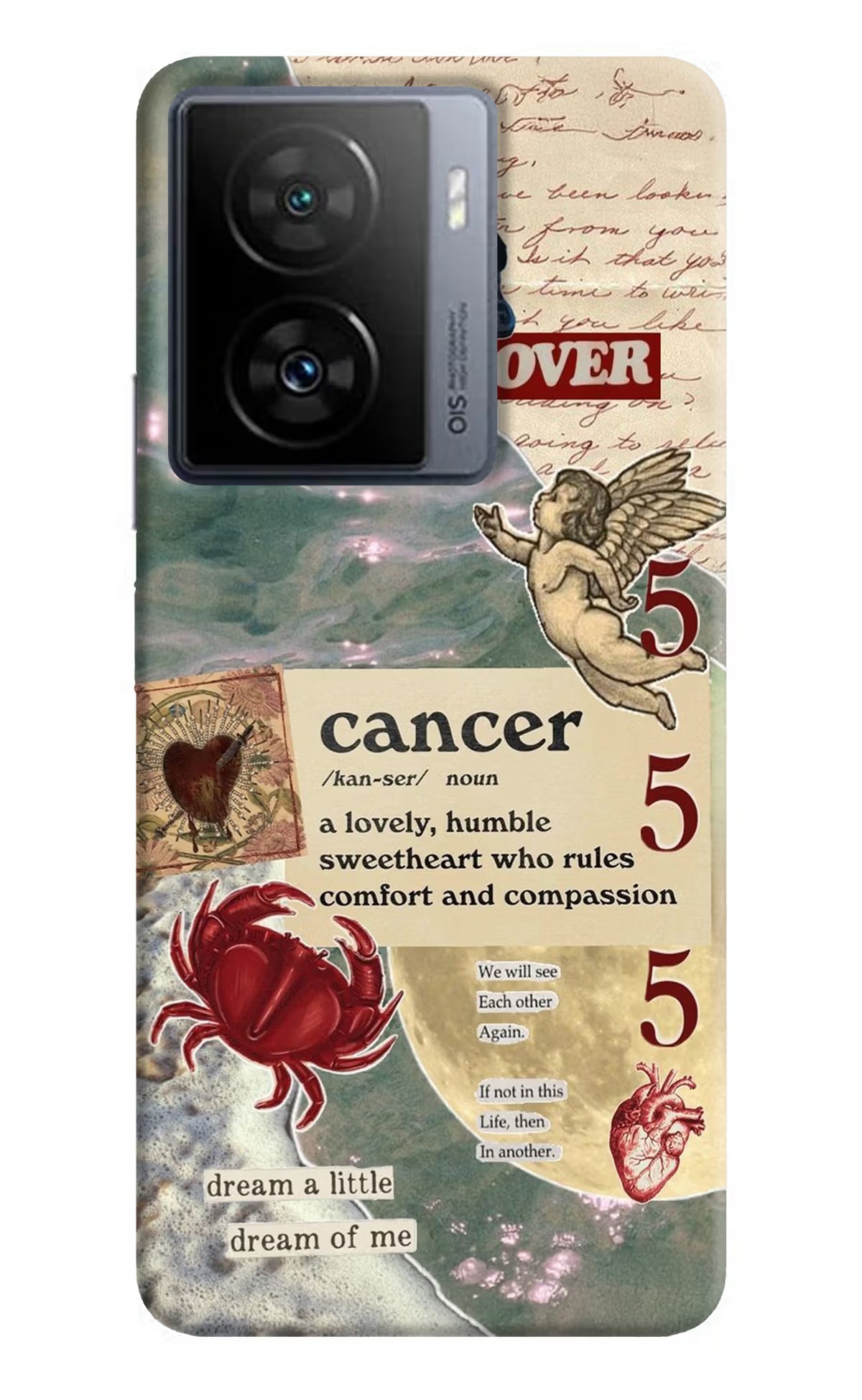 Cancer Zodiac iQOO Z7s 5G Back Cover