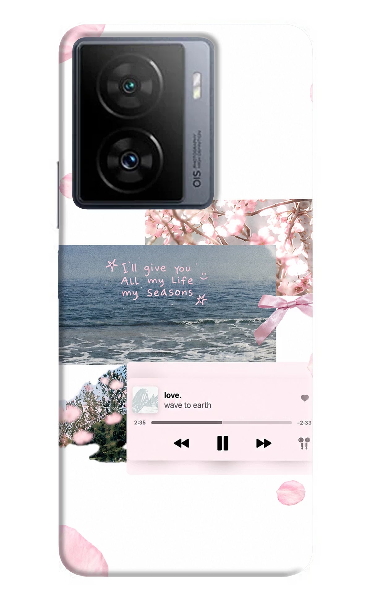 Wave to earth iQOO Z7s 5G Back Cover