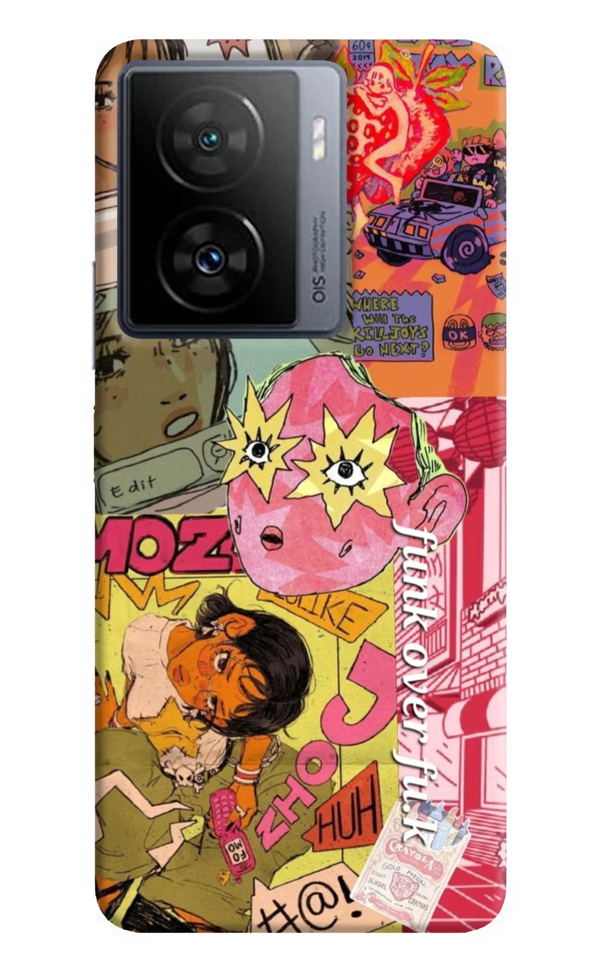 Funkover iQOO Z7s 5G Back Cover