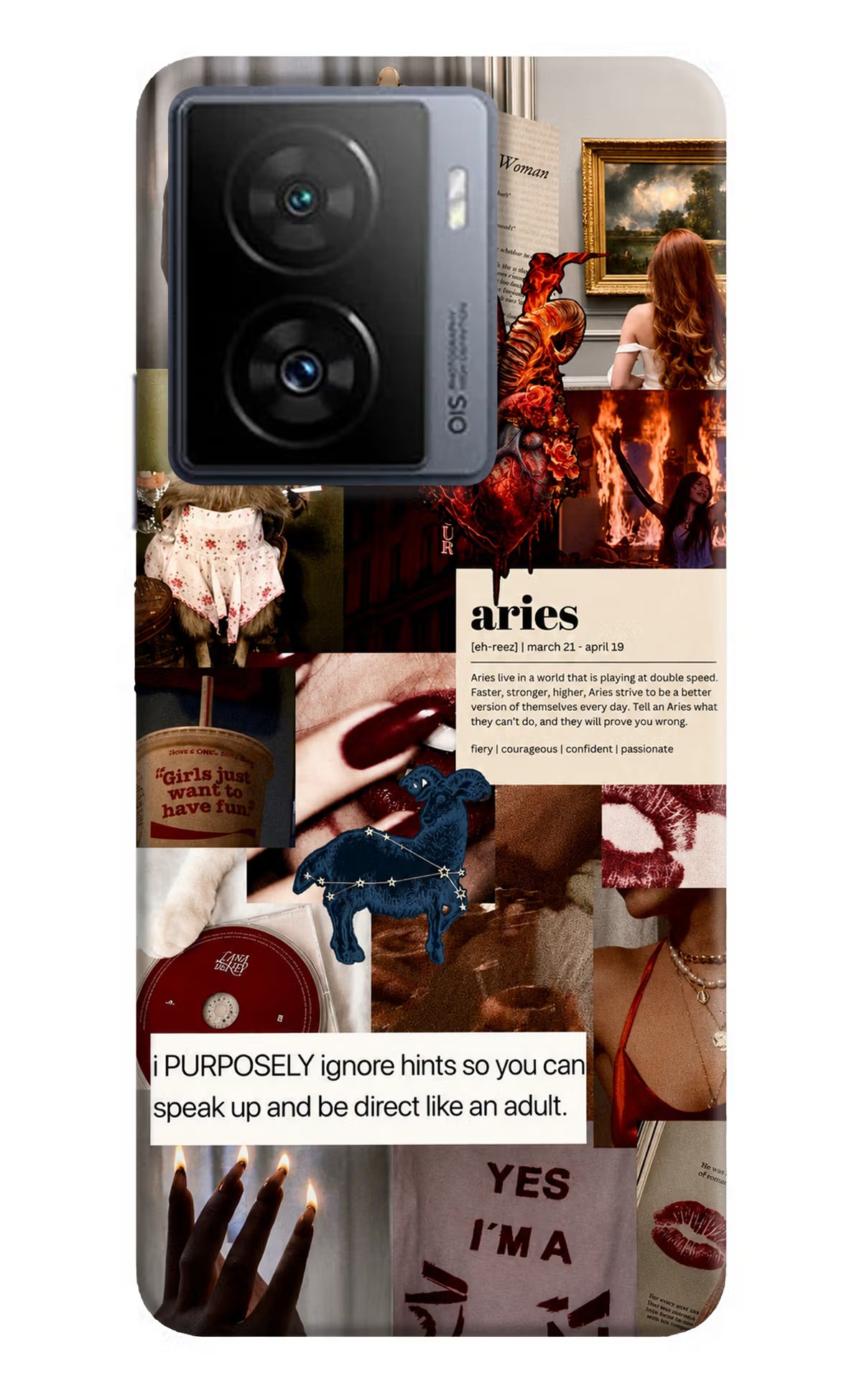 Zodiac Aries iQOO Z7s 5G Back Cover