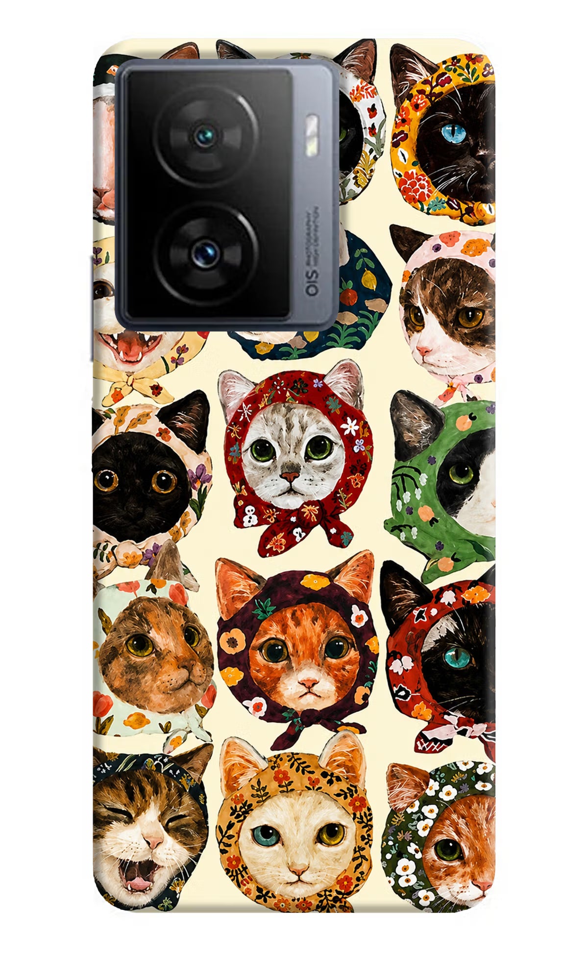 Cool Cat iQOO Z7s 5G Back Cover