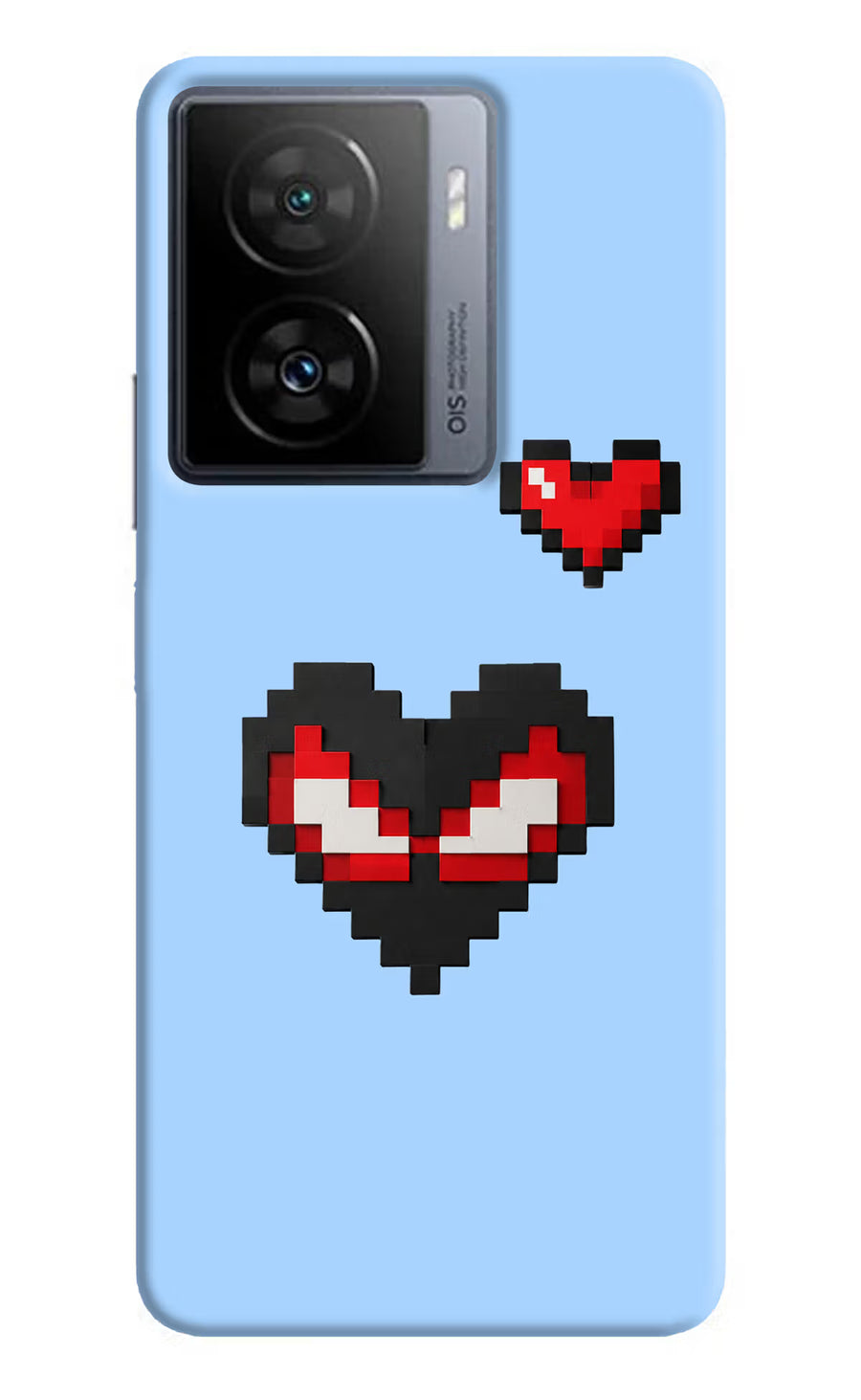 Peter Heart iQOO Z7s 5G Back Cover, Hard case