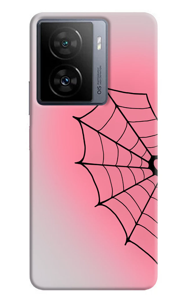 Pink Web iQOO Z7s 5G Hard Case Back Cover by Casekaro