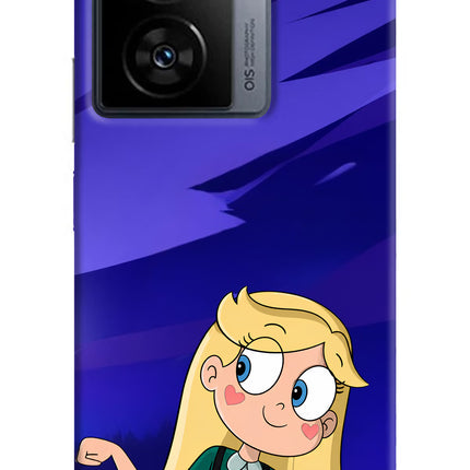 Star Glow iQOO Z7s 5G Hard Case Back Cover by Casekaro