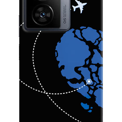 Love Orbit iQOO Z7s 5G Hard Case Back Cover by Casekaro