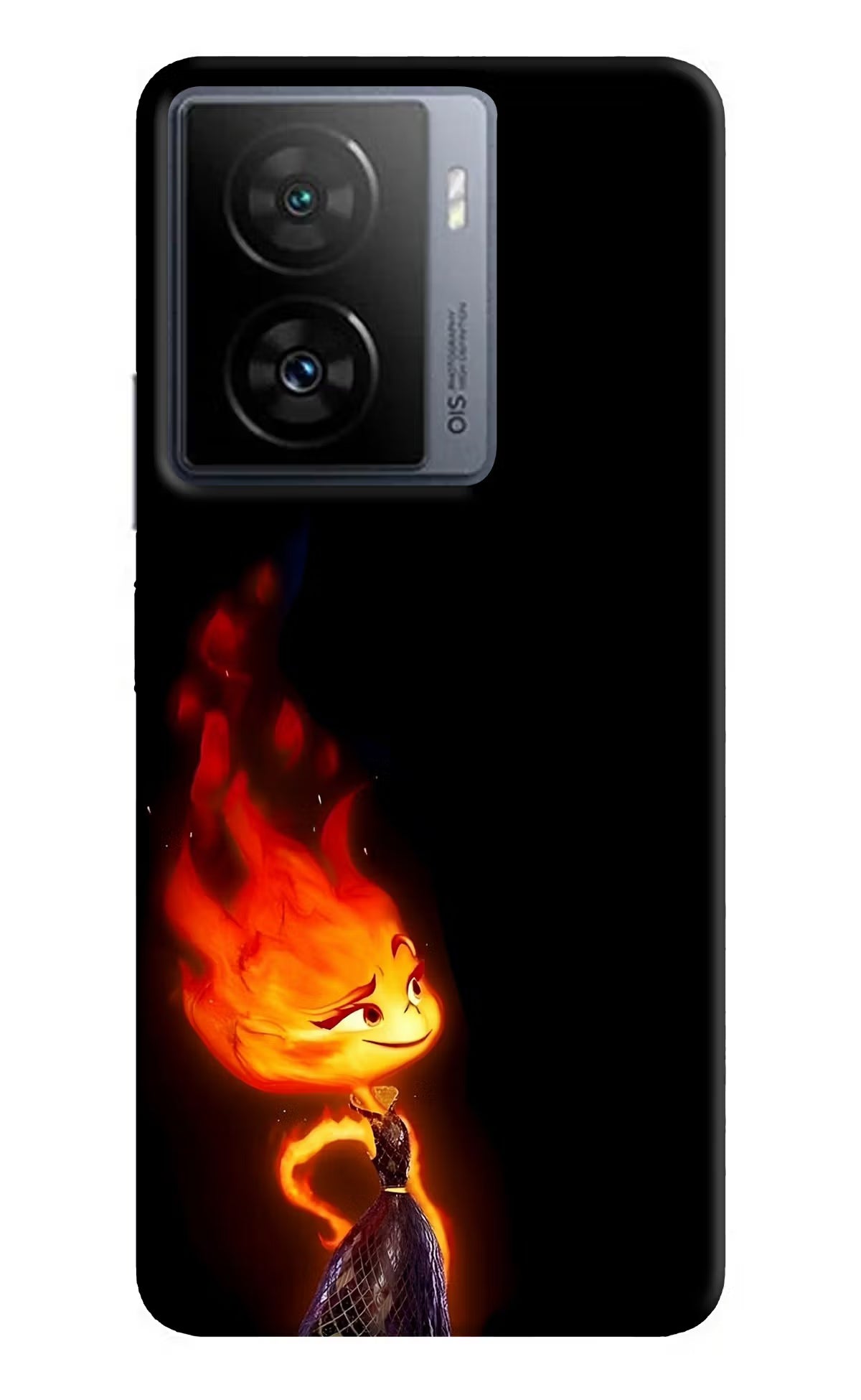 Ember Flame iQOO Z7s 5G Back Cover