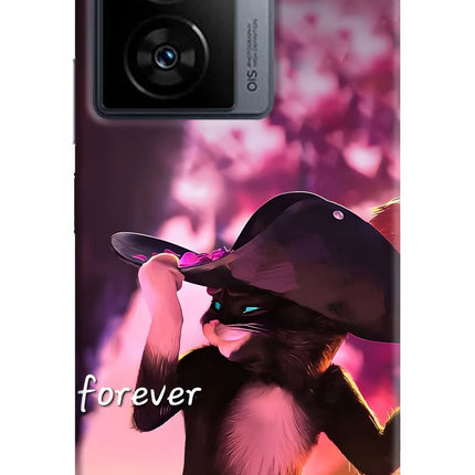 Forever Cat iQOO Z7s 5G Hard Case Back Cover by Casekaro