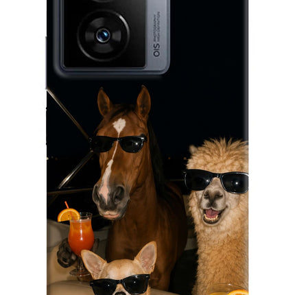 Party Squad iQOO Z7s 5G Hard Case Back Cover by Casekaro