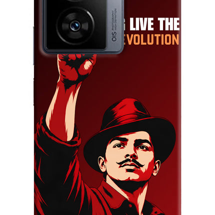 Bhagat Singh Revolution iQOO Z7s 5G Back Cover
