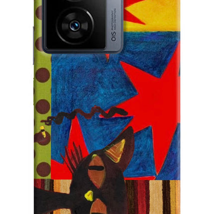 Pop Cat iQOO Z7s 5G Hard Case Back Cover by Casekaro