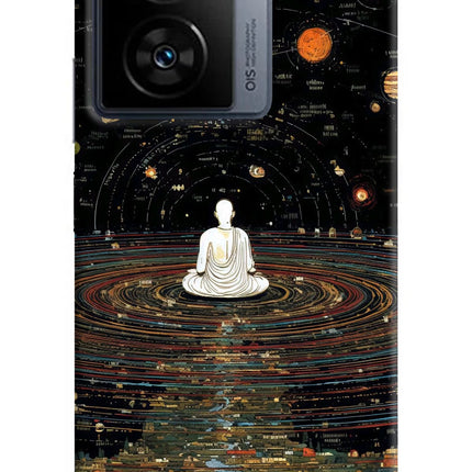 Space Monk iQOO Z7s 5G Hard Case Back Cover by Casekaro