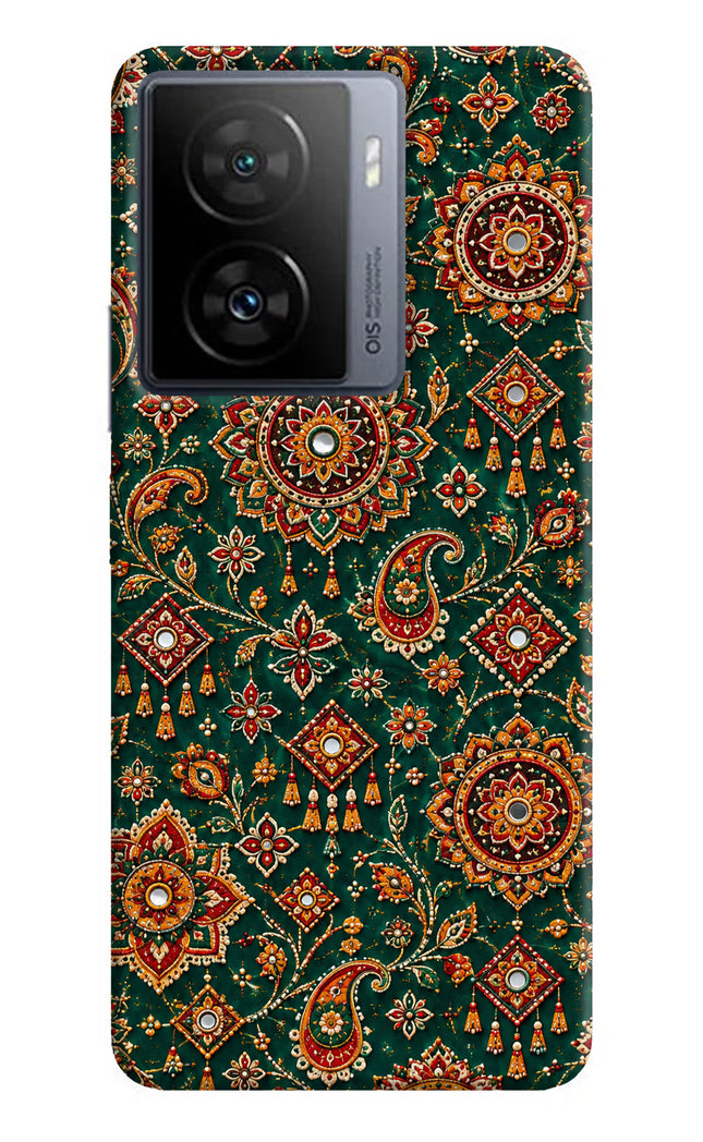 Green Pataka iQOO Z7s 5G Hard Case Back Cover by Casekaro