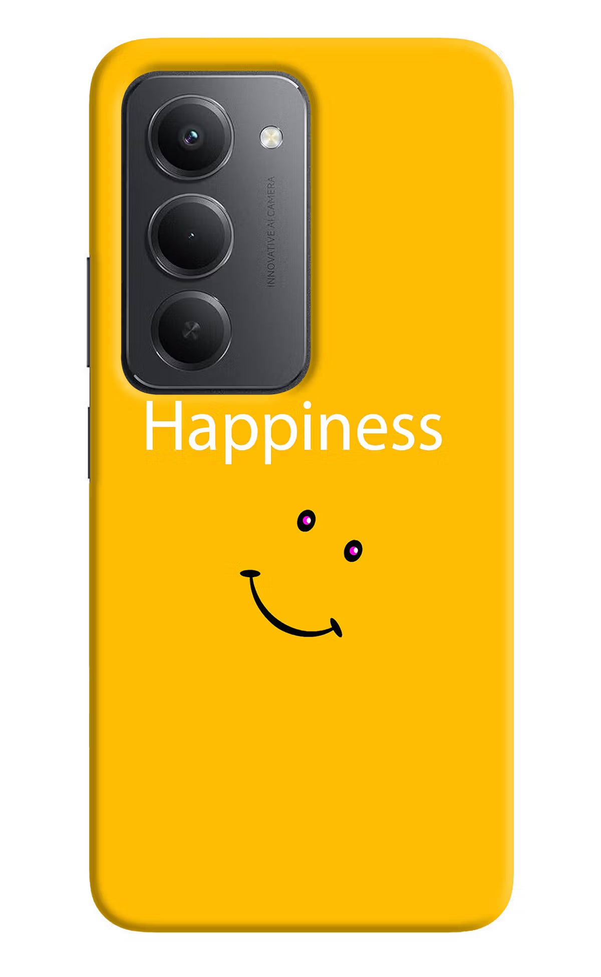 Happiness With Smiley Redmi 15 5G Back Cover