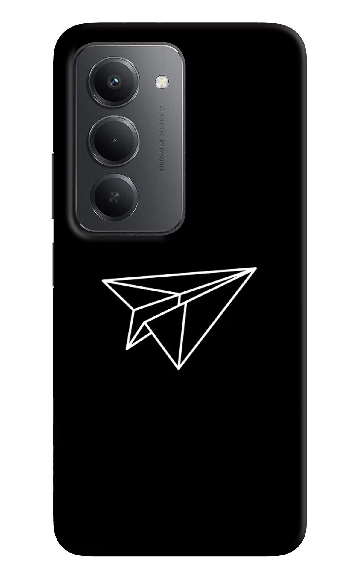 Paper Plane White Redmi 15 5G Back Cover