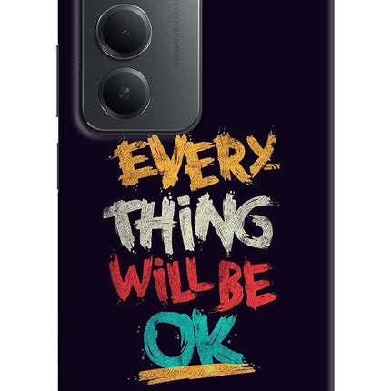 Everything Will Be Ok Redmi 15 5G Hard Case Back Cover by Casekaro