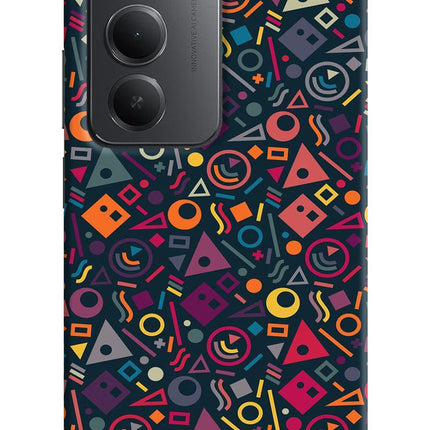 Geometric Abstract Redmi 15 5G Hard Case Back Cover by Casekaro
