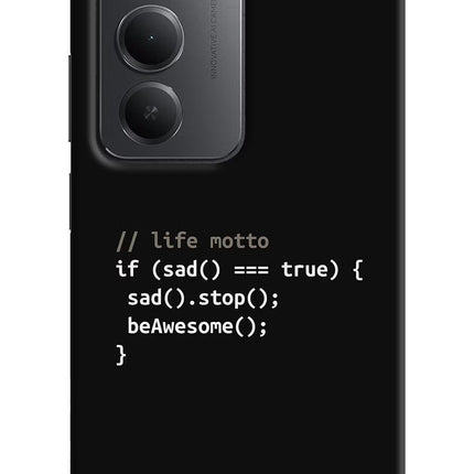 Life Motto Code Redmi 15 5G Hard Case Back Cover by Casekaro