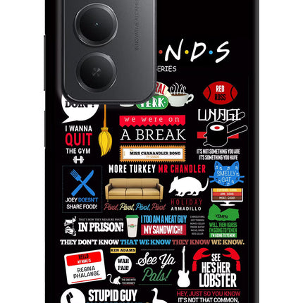 FRIENDS Redmi 15 5G Hard Case Back Cover by Casekaro