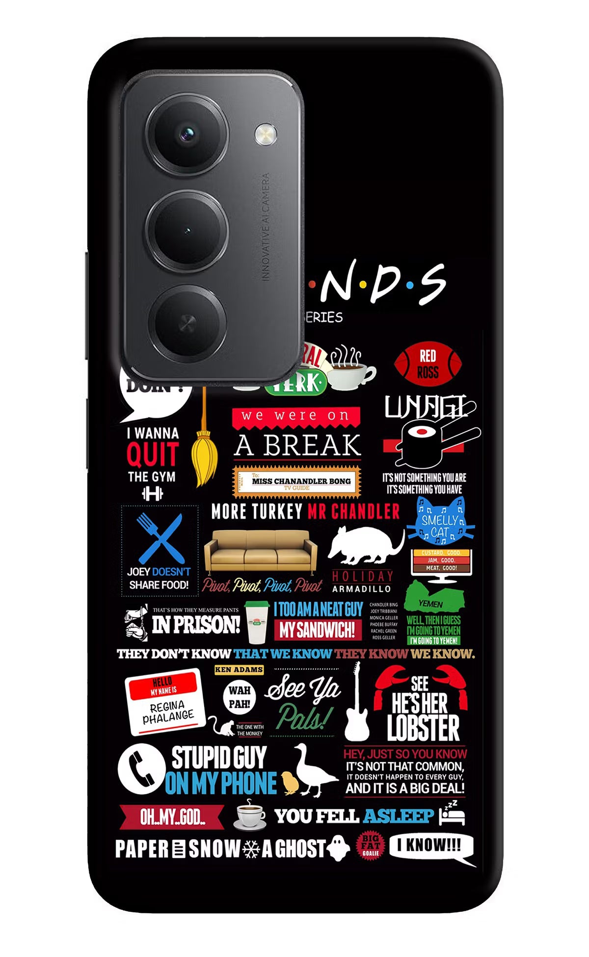 FRIENDS Redmi 15 5G Back Cover