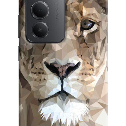 Lion Art Redmi 15 5G Hard Case Back Cover by Casekaro
