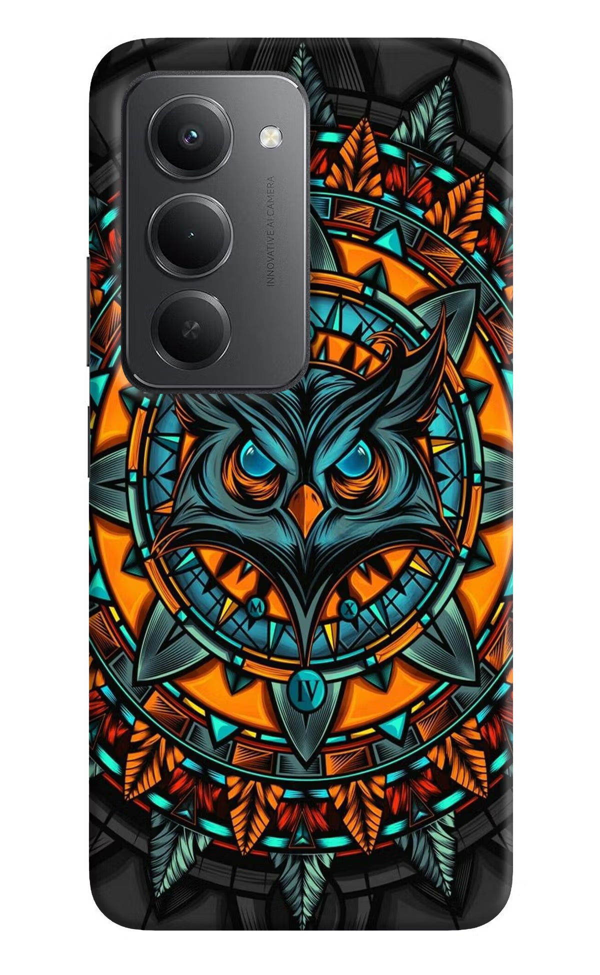 Angry Owl Art Redmi 15 5G Back Cover